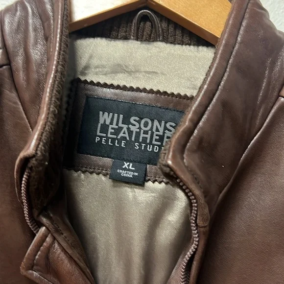 Wilson Leather Mens Jacket XL - Picture 2 of 3